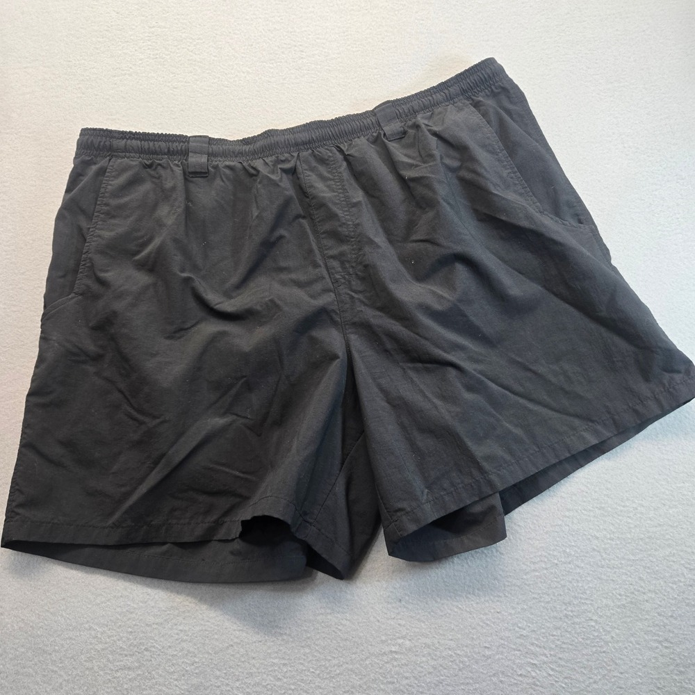Columbia PFG Backcast III Water Shorts Mens XXL Black Omni-Shade Fishing‎ 6in 6L